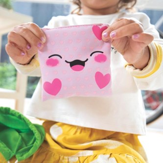 Ærteposer forskellige følelser 10 stk.