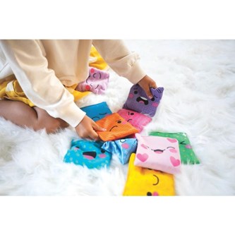 Ærteposer forskellige følelser 10 stk.