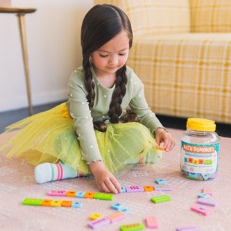 Domino, addition og subtraktion