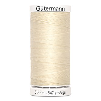Gütermann sytråd polyester 500 m
