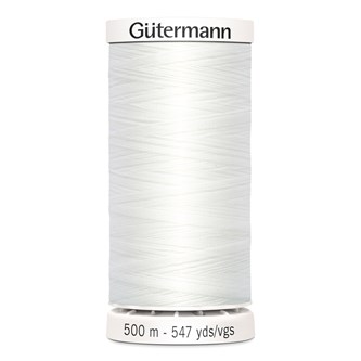 Gütermann sytråd polyester 500 m
