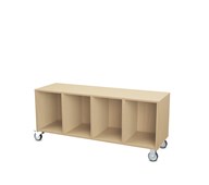 Fixa 4-rums lav med rygvariant