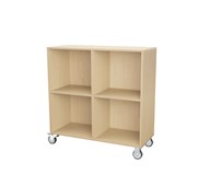 Fixa 4-rums bred med rygvariant