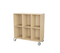 Fixa 6-rums med rygvariant