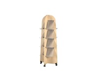 Bogreol til display A4