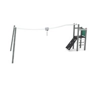 Recycled:play svævebane med platform RC1508