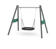 RECYCLED høj gyngestativ med fugleredesæde RC0543
