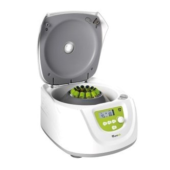 Bordcentrifuge med display