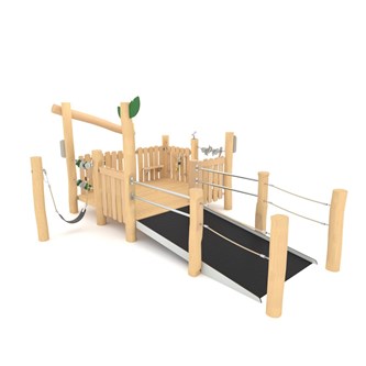 ROBINIA 1208 kombinationsleg med rampe