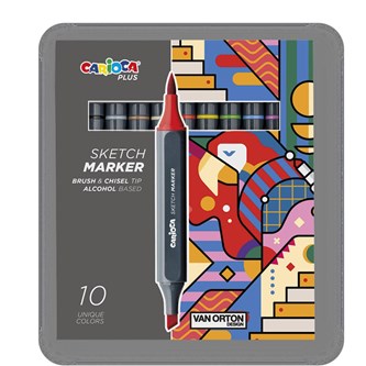 Carioca Plus Sketch markers 10 stk.