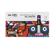Carioca Plus oliepastelkridt 12 stk.