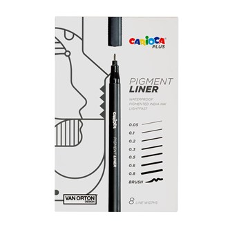 Carioca Plus fineliner 8 stk.