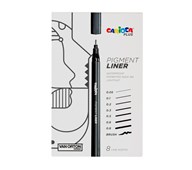 Carioca Plus fineliner 8 stk.
