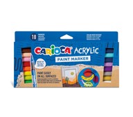 Carioca Acrylic paint marker 18 stk.