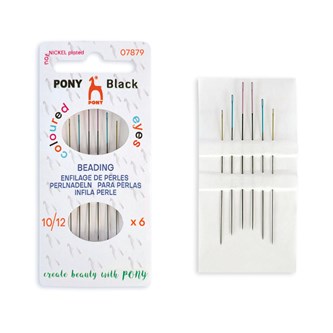 Perlenåle nikkelfri 6 stk.