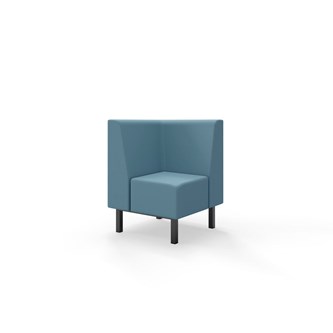 Liner hjørnesektion med krummesprække, H80