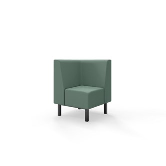 Liner hjørnesektion med krummesprække, H80