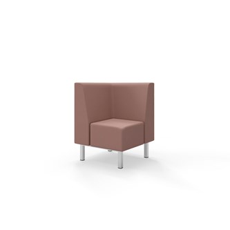 Liner hjørnesektion med krummesprække, H80