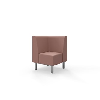 Liner hjørnesektion med krummesprække, H80