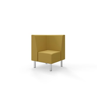 Liner hjørnesektion med krummesprække, H80