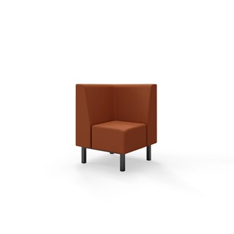 Liner hjørnesektion med krummesprække, H80