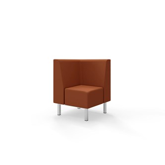 Liner hjørnesektion med krummesprække, H80