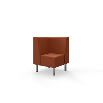 Liner hjørnesektion med krummesprække, H80