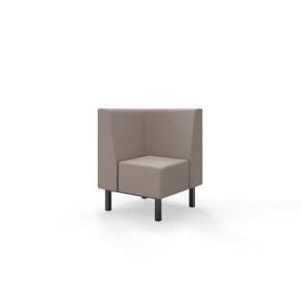 Liner hjørnesektion med krummesprække, H80