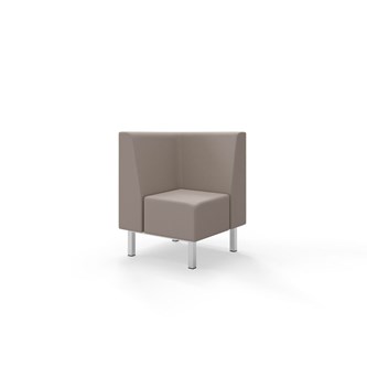 Liner hjørnesektion med krummesprække, H80