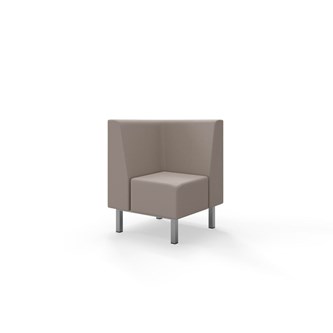 Liner hjørnesektion med krummesprække, H80