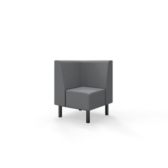 Liner hjørnesektion med krummesprække, H80