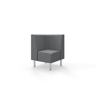 Liner hjørnesektion med krummesprække, H80