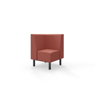 Liner hjørnesektion med krummesprække, H80