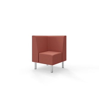 Liner hjørnesektion med krummesprække, H80