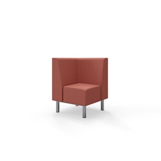 Liner hjørnesektion med krummesprække, H80