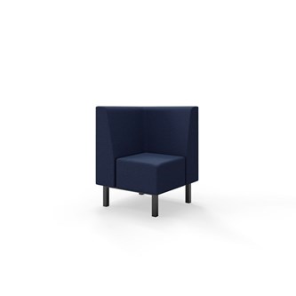 Liner hjørnesektion med krummesprække, H80