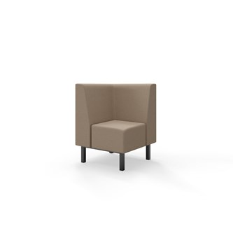 Liner hjørnesektion med krummesprække, H80