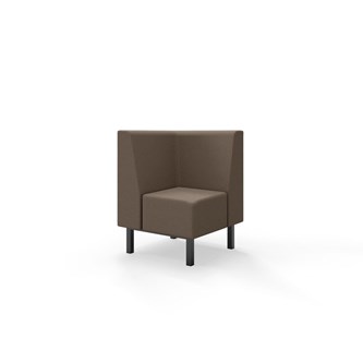 Liner hjørnesektion med krummesprække, H80