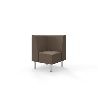 Liner hjørnesektion med krummesprække, H80