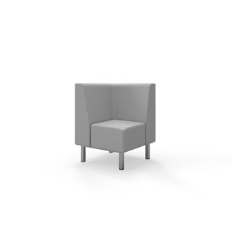 Liner hjørnesektion med krummesprække, H80