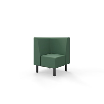 Liner hjørnesektion med krummesprække, H80