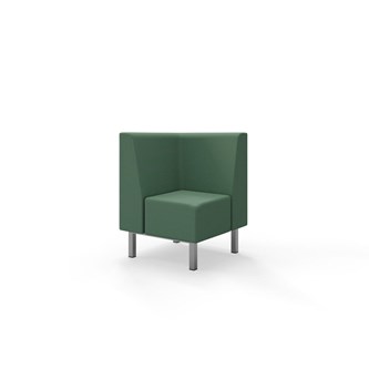 Liner hjørnesektion med krummesprække, H80