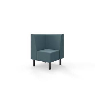 Liner hjørnesektion med krummesprække, H80