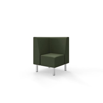 Liner hjørnesektion med krummesprække, H80