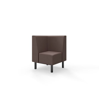 Liner hjørnesektion med krummesprække, H80