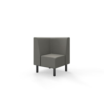 Liner hjørnesektion med krummesprække, H80