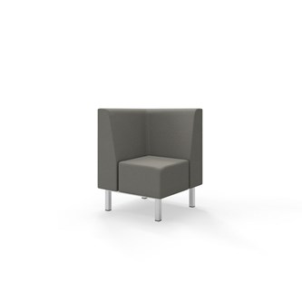 Liner hjørnesektion med krummesprække, H80