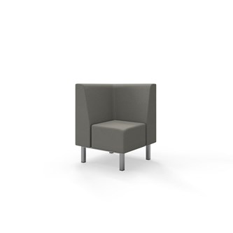 Liner hjørnesektion med krummesprække, H80