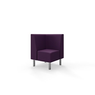 Liner hjørnesektion med krummesprække, H80