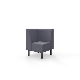 Liner hjørnesektion med krummesprække, H80